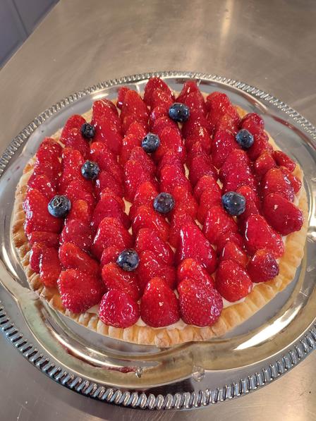 Tarte aux fraises