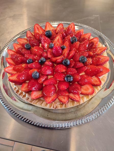 Tarte aux fraises