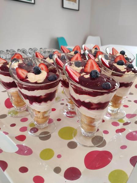 Tiramisu fruits rouges