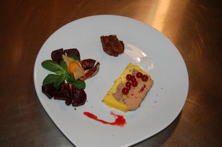 Terrine de foie gras mi-cuit